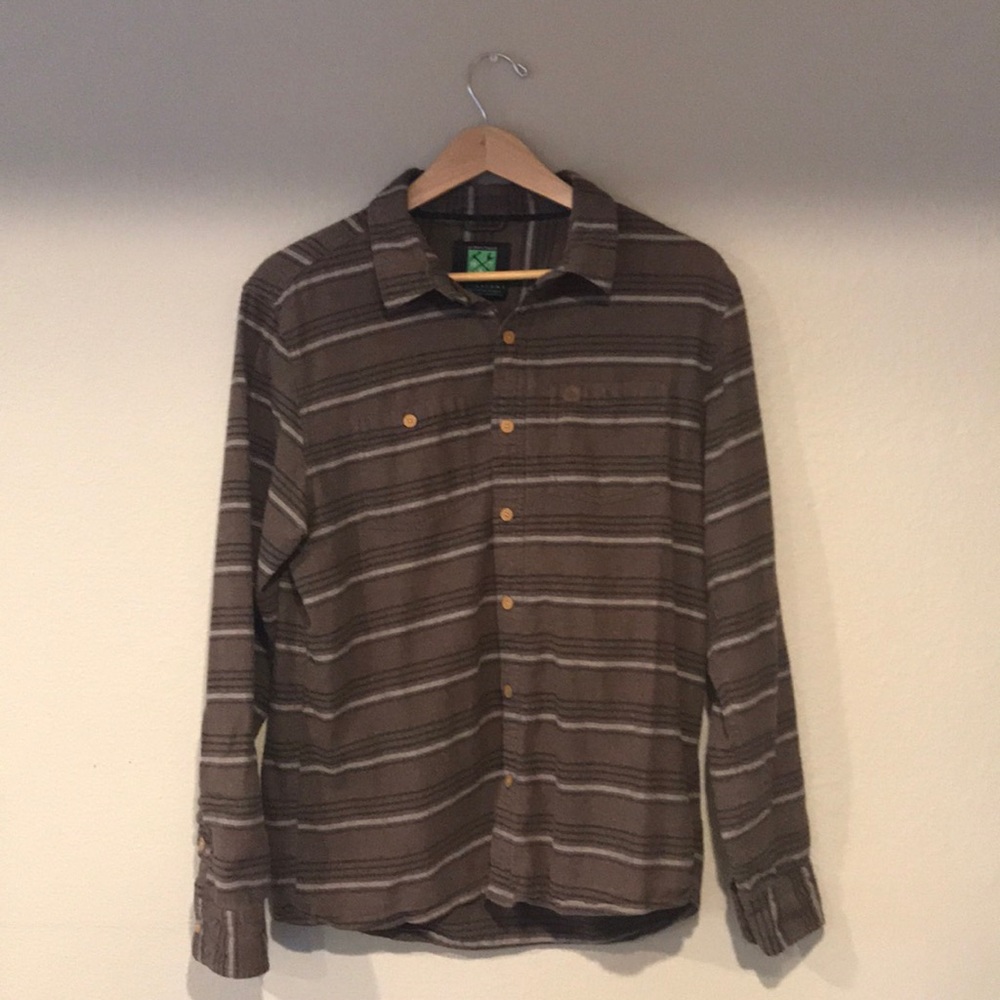 Hippy tree basalt flannel